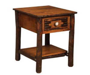 Wildwood End Table – 20″W by Hilltop Hickory Furniture