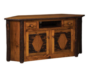 Corner Entertainment Center by Hilltop Hickory Furniture