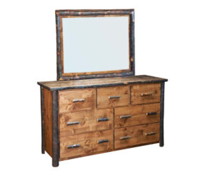 Bear Lodge Seven Drawer Dresser by Hilltop Hickory Furniture