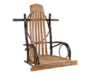 Bendwood Rocker Style Swing by Hilltop Hickory Furniture