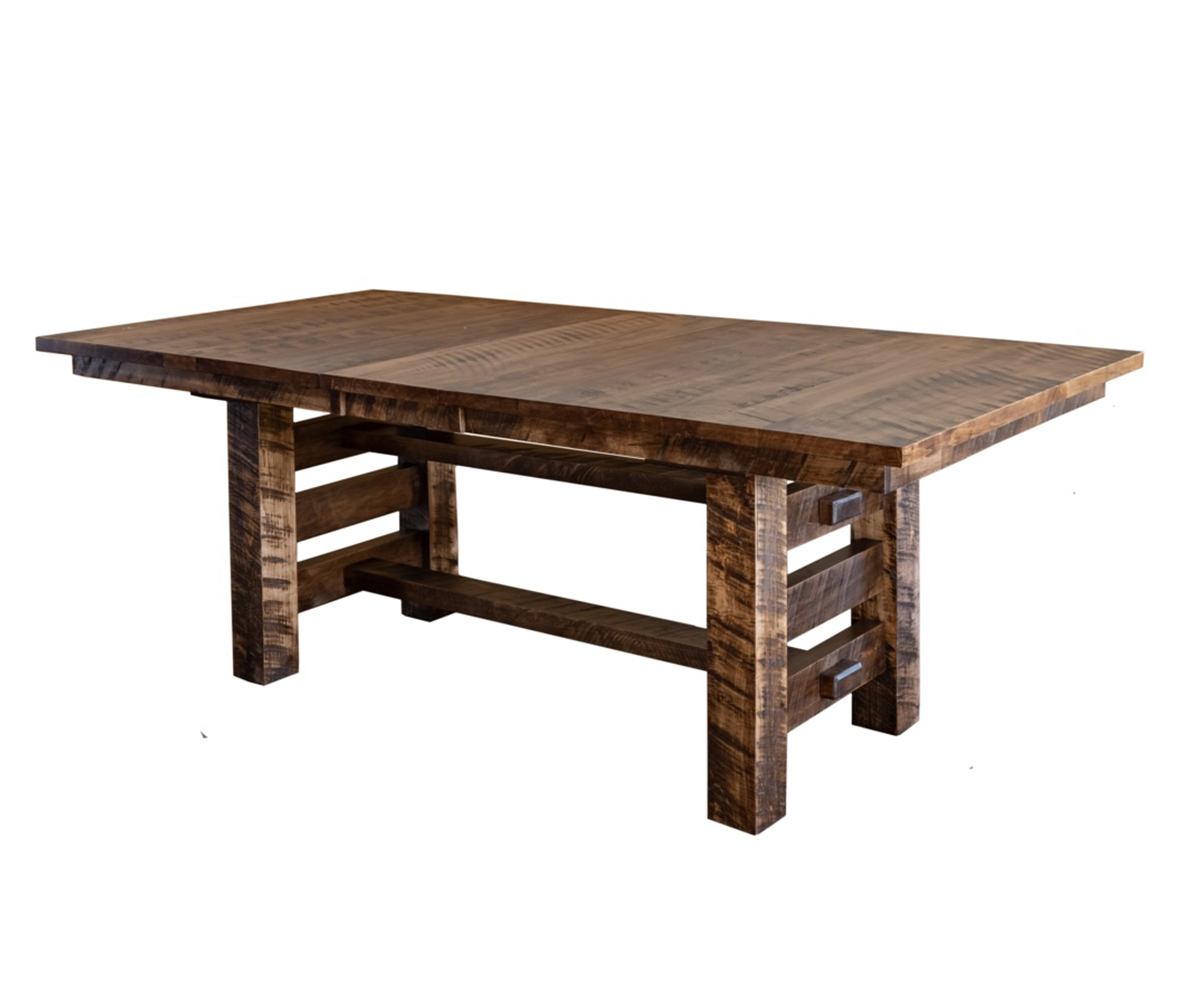 Laramie Trestle Table by Hilltop Hickory Furniture