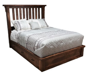 Highland Platform Bed by Hilltop Hickory Furniture