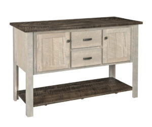 Roughcut Maplewood Server by Hilltop Hickory Furniture