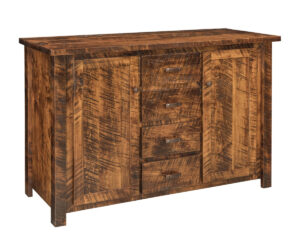 Roughcut Maplewood Sideboard by Hilltop Hickory Furniture