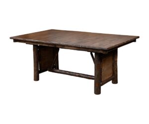 Settlers Panel Trestle Table by Hilltop Hickory Furniture