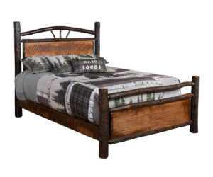 Settlers Bed – Arched Top by Hilltop Hickory Furniture