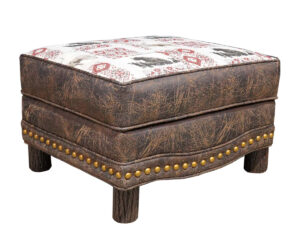 Ridgeway Ottoman by Hilltop Hickory Furniture