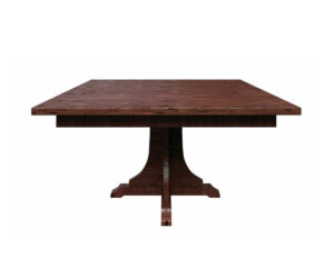 652 Mission Single Pedestal Table by Hermies Table Shop