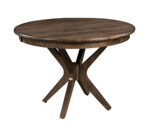 Burdock Single Pedestal Table by Hermies Table Shop