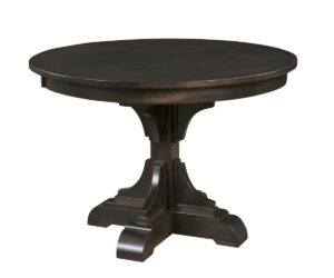 Clifford Single Pedestal Table by Hermies Table Shop