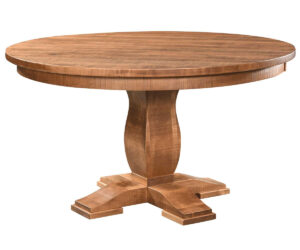 Kola Single Pedestal Table by Hermies Table Shop