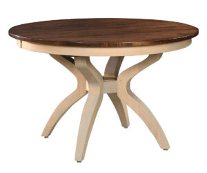Meggison Single Pedestal Table by Hermies Table Shop