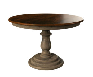 Wilson Single Pedestal Table by Hermies Table Shop