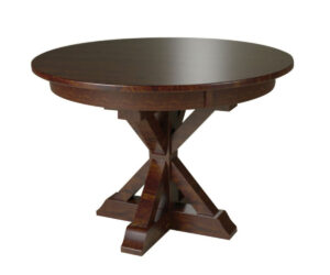 X-Base Single Pedestal by Hermies Table Shop