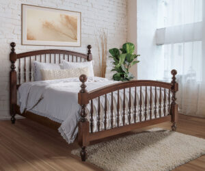 Bow Spindle Bed Collection by Indian Trail Furniture