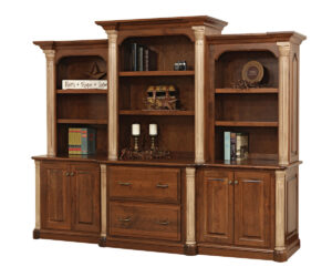 Jefferson 98″ Base and Three Piece Hutch by Dutch Creek Design