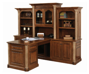 Jefferson Partner Desk & Three Piece Hutch by Dutch Creek Design