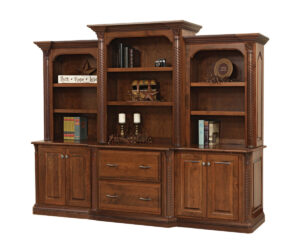 Lexington 98″ Base and Three Piece Hutch by Dutch Creek Design