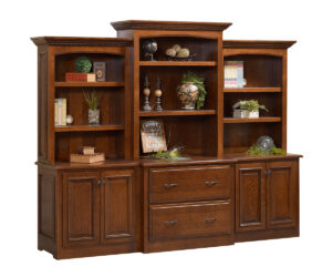 Liberty 98″ Base and Three Piece Hutch by Dutch Creek Design