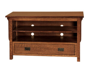 Landmark Open TV Cabinet by Crystal Valley Hardwoods