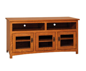 Michaels Mission 60″ TV Cabinet by Brookside Home Furnishings