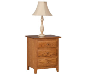 Shaker 3 Drawer Nightstand by Brookside Home Furnishings