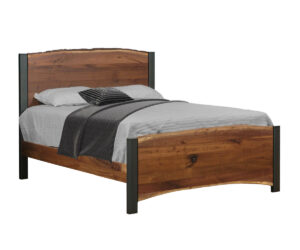 Structura Live Edge Panel Bed by Brookside Home Furnishings