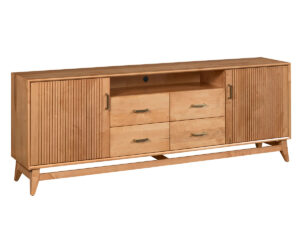 Allentown 84″ Entertainment Console by Nisley Cabinets LLC