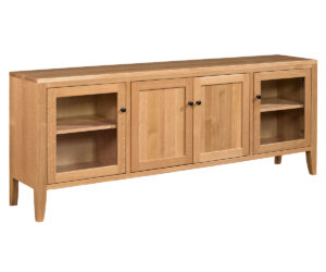 Barrington 84″ Entertainment Console by Nisley Cabinets LLC