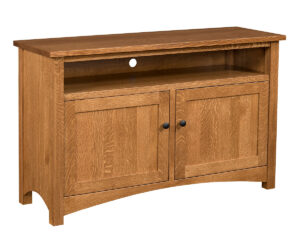 Claremont Mission 51″ Entertainment Console by Nisley Cabinets LLC