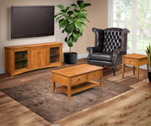 Claremont Mission Living Room Collection by Nisley Cabinets LLC