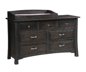 Addison 7 Drawer Dresser With Changing Box Top Option by Old Town Oak