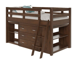 Solana Loft Bed by Old Town Oak