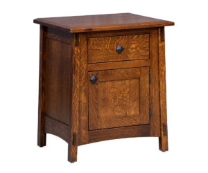 McCoy 1 Drawer 1 Door Nightstand by Old Town Oak