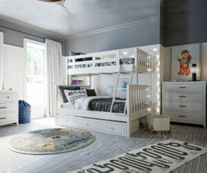 Freemont Bunkbed Collection by Old Town Oak