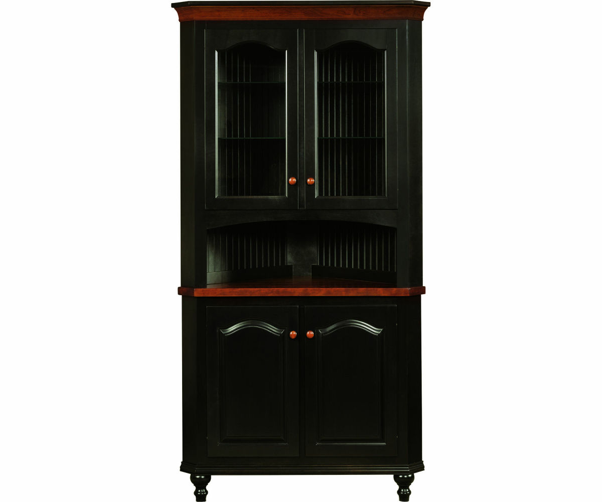Olympia Corner Hutch by Brookside Home Furnishings