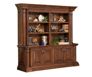 Paris Double Door Base and Bookshelf Hutch by Dutch Creek Design