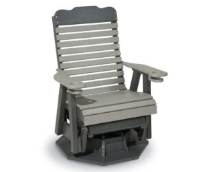 2′ Highback Swivel Glider by PonVue Creations