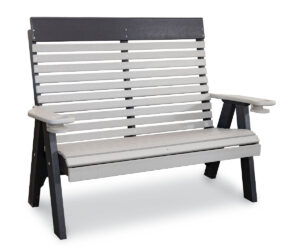 4′ Highback Bench by PonVue Creations