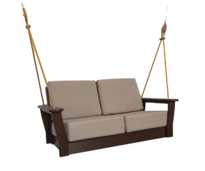 Traditional Love Seat Swing – 5′ by PonVue Creations