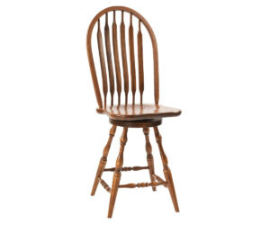 Bent Paddle Swivel Barstool by RH Yoder