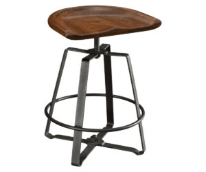 Iron Craft Barstool without Back by RH Yoder