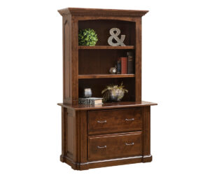 Signature Lateral File and Bookshelf by Dutch Creek Design