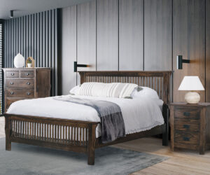 Stick Mission Bedroom Collection by J&R Woodworking