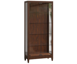 Stonehenge Glass Door Display Cabinet by Genuine Oak Designs