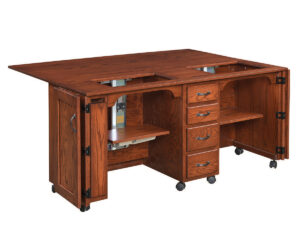 Sewing Serger Cabinet by Timberside Woodworking