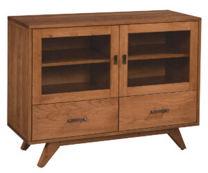 Mid Century TV Console by Timberside Woodworking