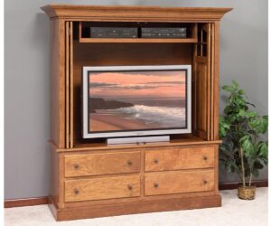 Deluxe TV Cabinet by Timberside Woodworking