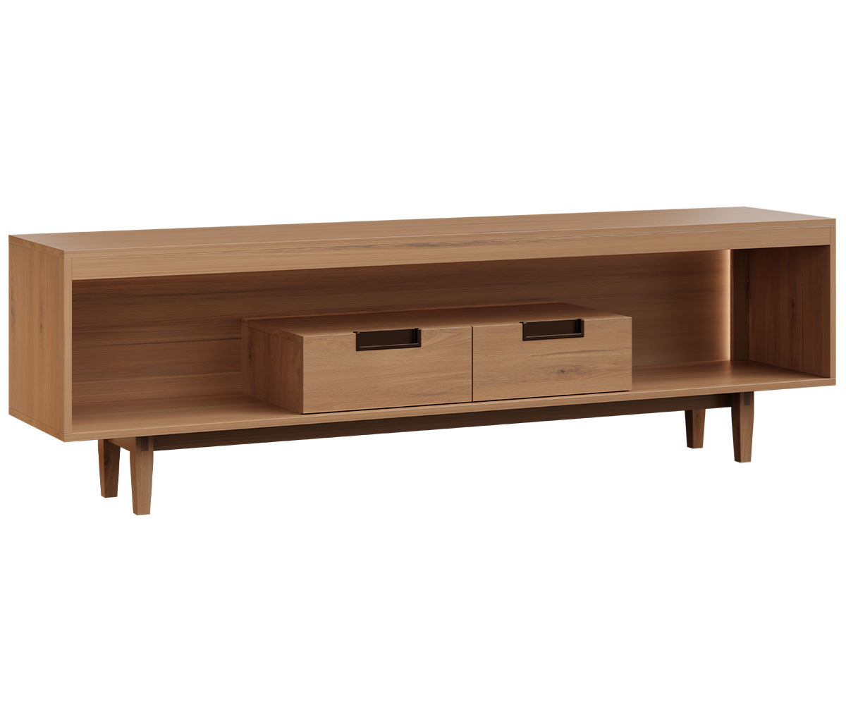 Mid Century TV Console by Timberside Woodworking