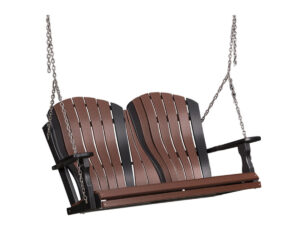 4′ Bentback Swing by Walnut Lane Poly